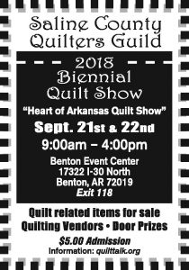Saline County Quilters Guild Quilt Show
